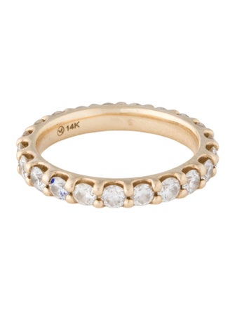 Mejuri 14K 1.15ctw Diamond Eternity Band