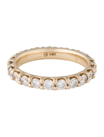 Mejuri 14K 1.15ctw Diamond Eternity Band