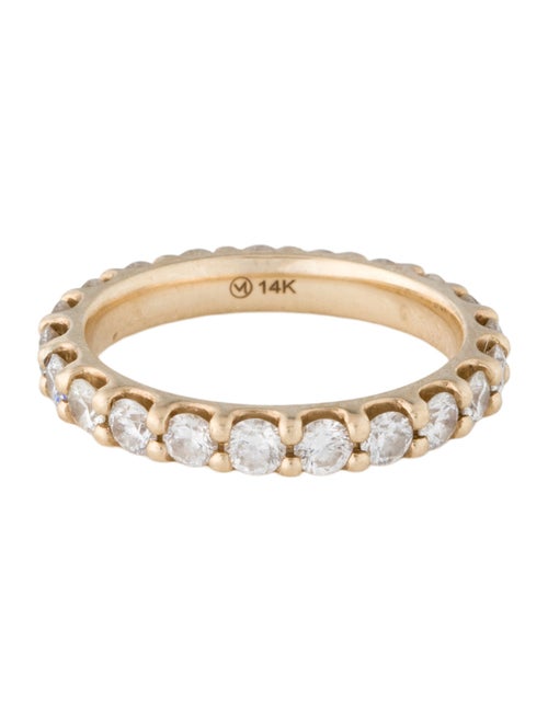 Mejuri 14K 1.15ctw Diamond Eternity Band