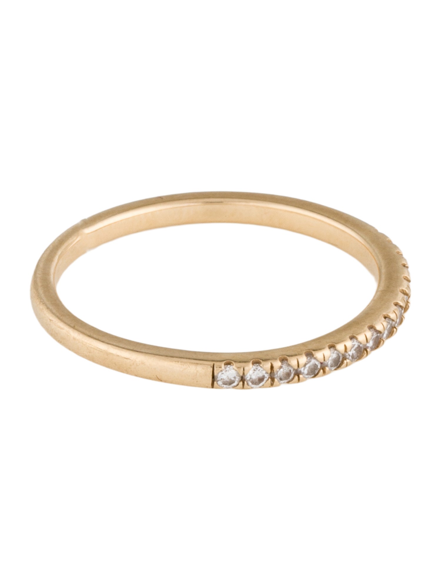 Mejuri 14K Diamond Team Ring