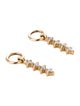 Mejuri 14K Diamond Icicle Hoop Charms