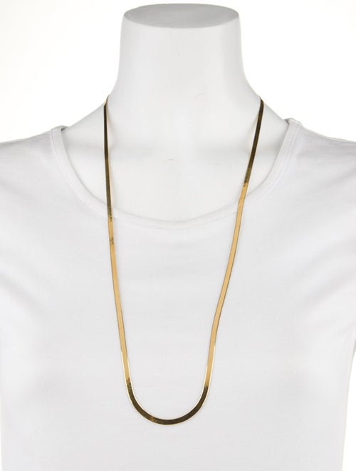 Mejuri x Jenna Lyons Herringbone Chain Necklace