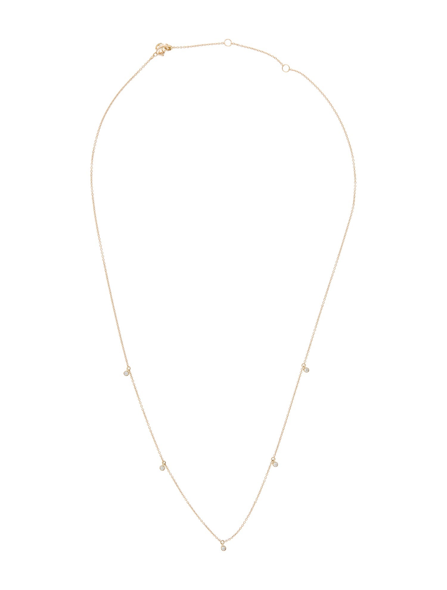 Mejuri 14K Diamond Collar Necklace