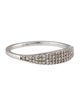 Mejuri 14K Diamond Pave Slim Signet Ring