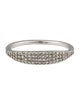 Mejuri 14K Diamond Pave Slim Signet Ring
