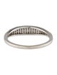 Mejuri 14K Diamond Pave Slim Signet Ring