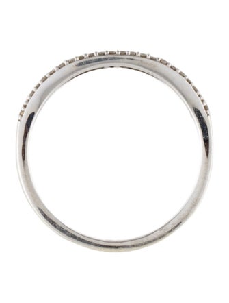 Mejuri 14K Diamond Pave Slim Signet Ring