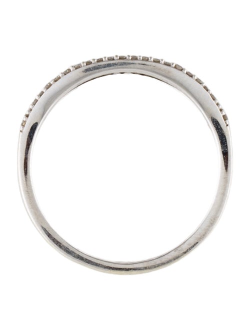 Mejuri 14K Diamond Pave Slim Signet Ring