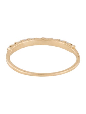 Mejuri 14K Pearl Half Eternity Ring