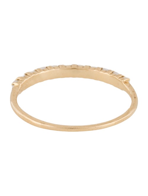 Mejuri 14K Pearl Half Eternity Ring