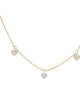 Mejuri Diamond Pave Heart Station Necklace