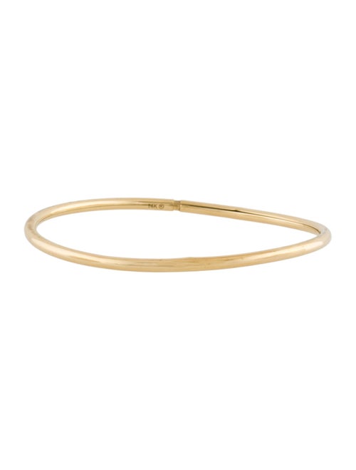 Mejuri 14k Thin Flexi Bangle Bracelet