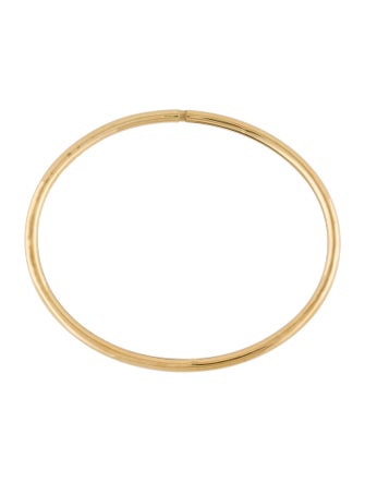 Mejuri 14k Thin Flexi Bangle Bracelet
