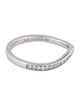 Mejuri Platinum Diamond Pavé Nesting Band