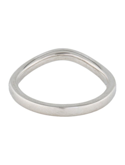 Mejuri Platinum Diamond Pavé Nesting Band