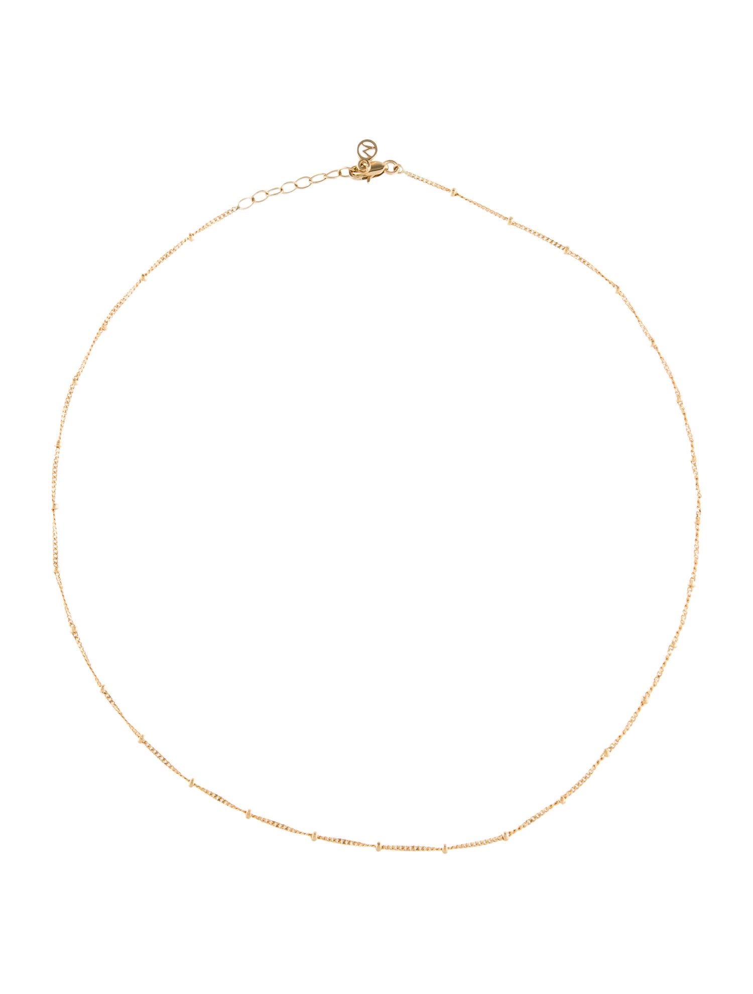 Mejuri 14K Spheres Chain Necklace