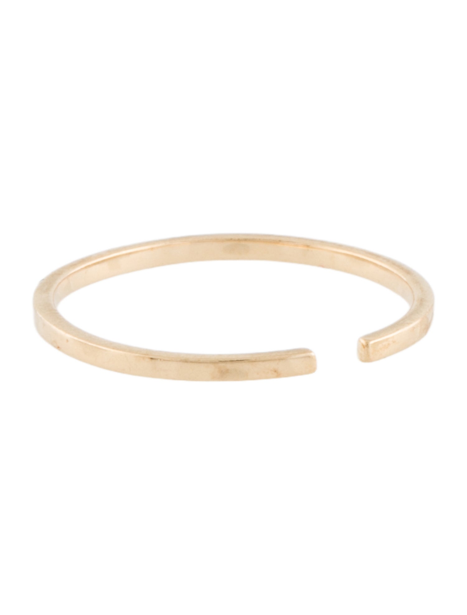 Mejuri 14K Stackable Open Band Ring