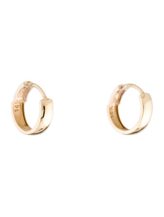 Mejuri 14K Bold Hoop Earrings