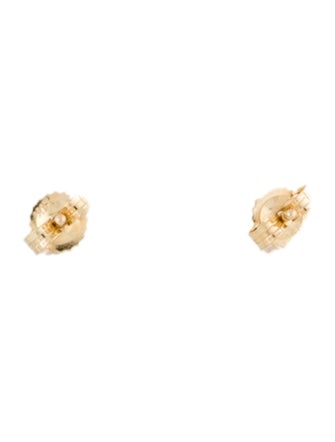 Mejuri 14K Diamond Stud Earrings