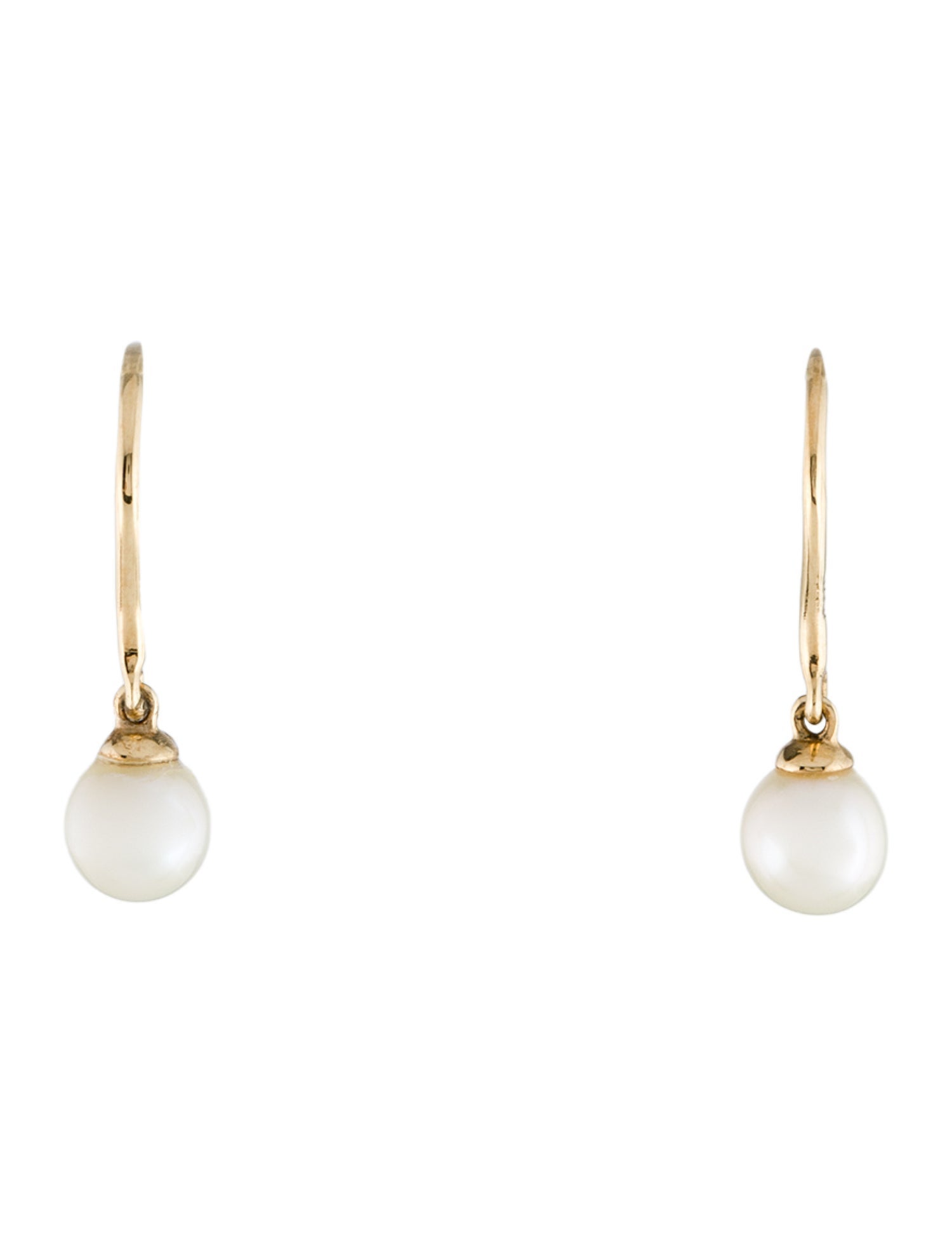 Mejuri 14K Pearl Drop Earrings