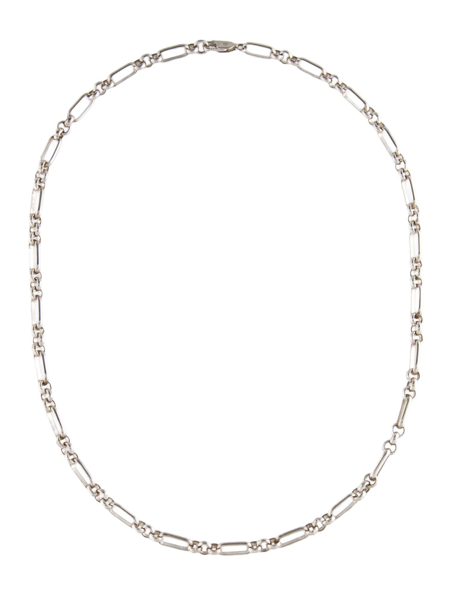 Mejuri Mini Paper Clip Chain Necklace