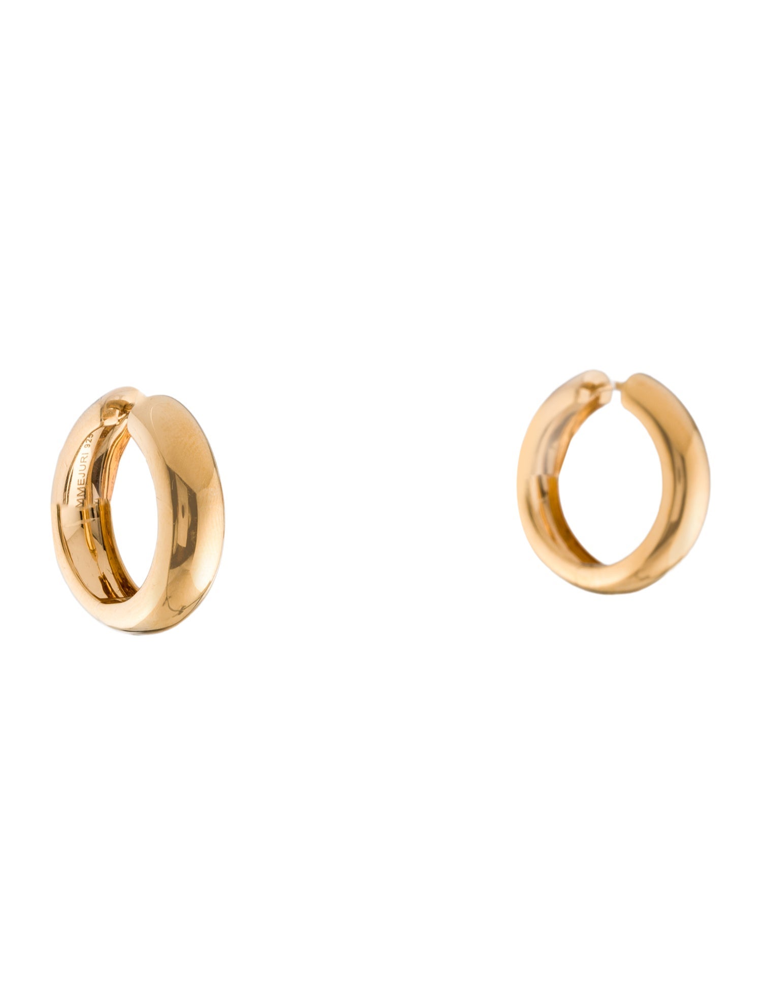 Mejuri Chunky Large Hoop Earrings