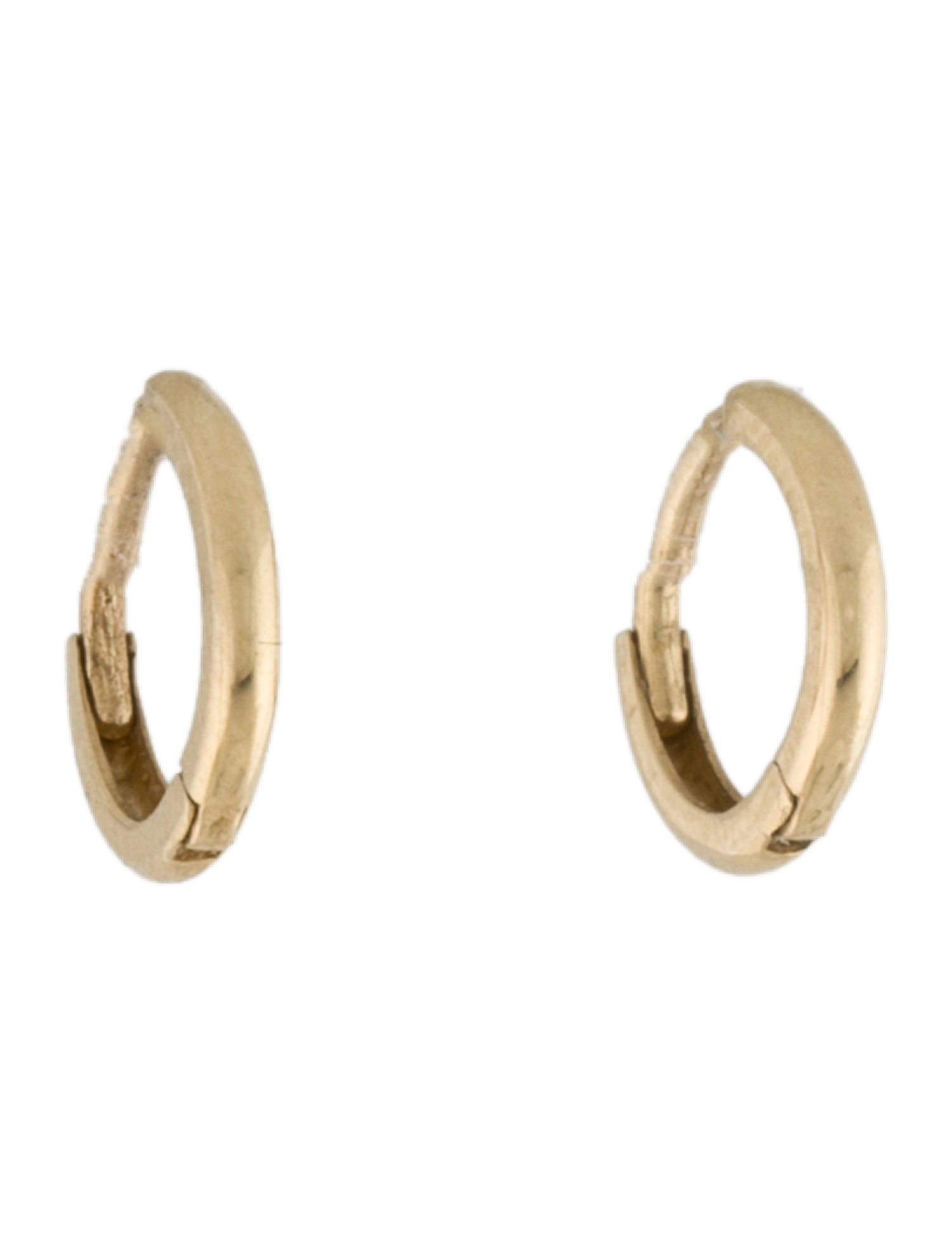 Mejuri 14K Mini Huggie Hoop Earrings