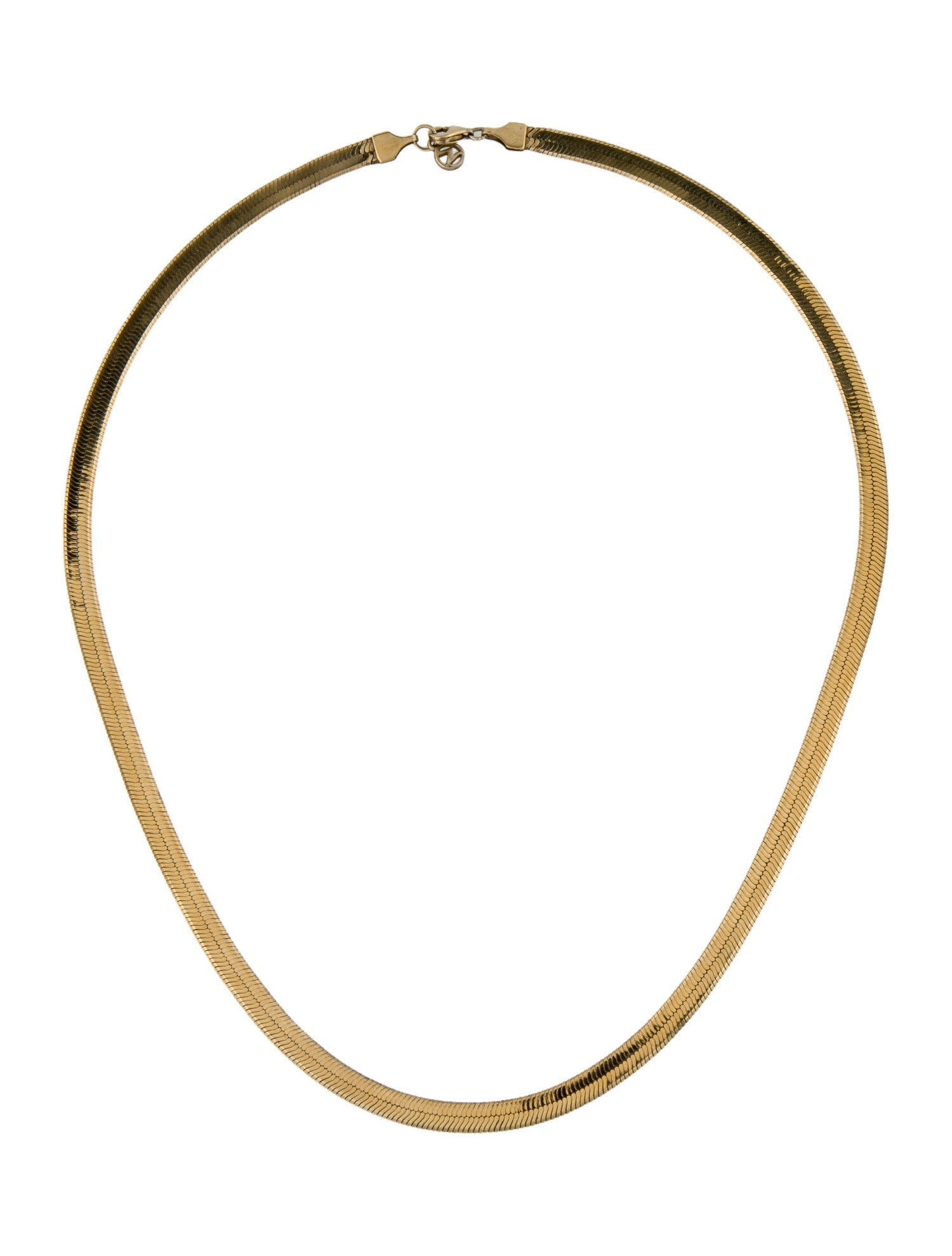 Mejuri Bold Herringbone Chain Necklace