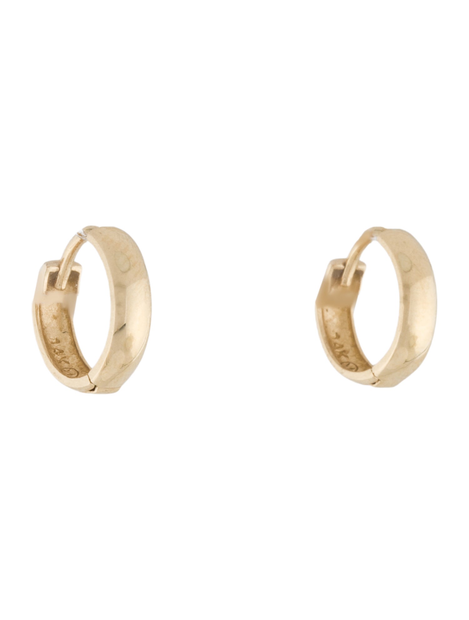 Mejuri 14K Bold Huggie Hoops