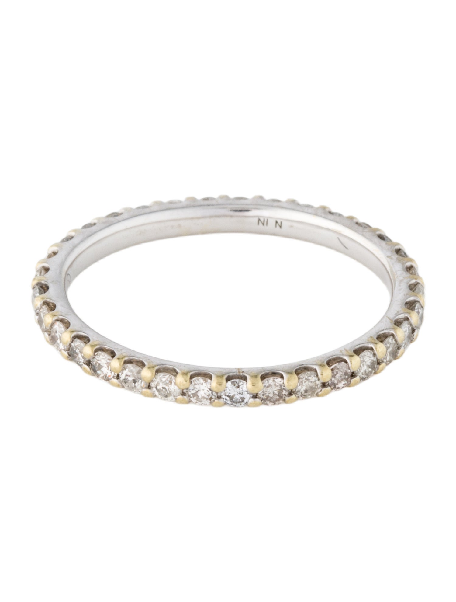 Mejuri 14K Diamond Eternity Band
