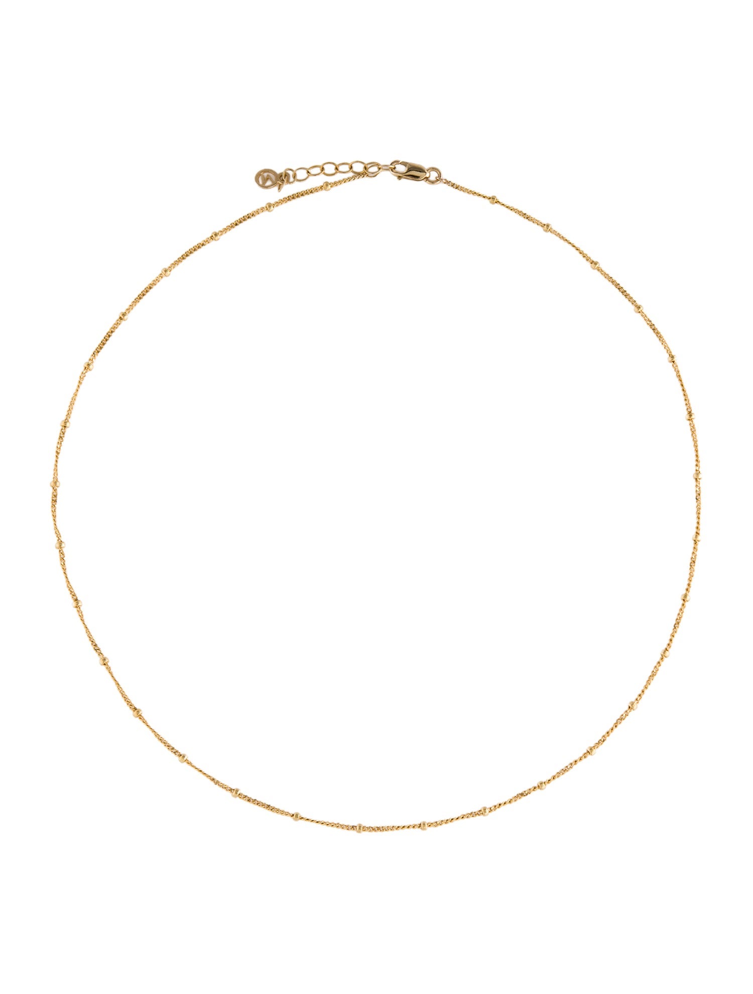Mejuri 14K Spheres Chain Necklace