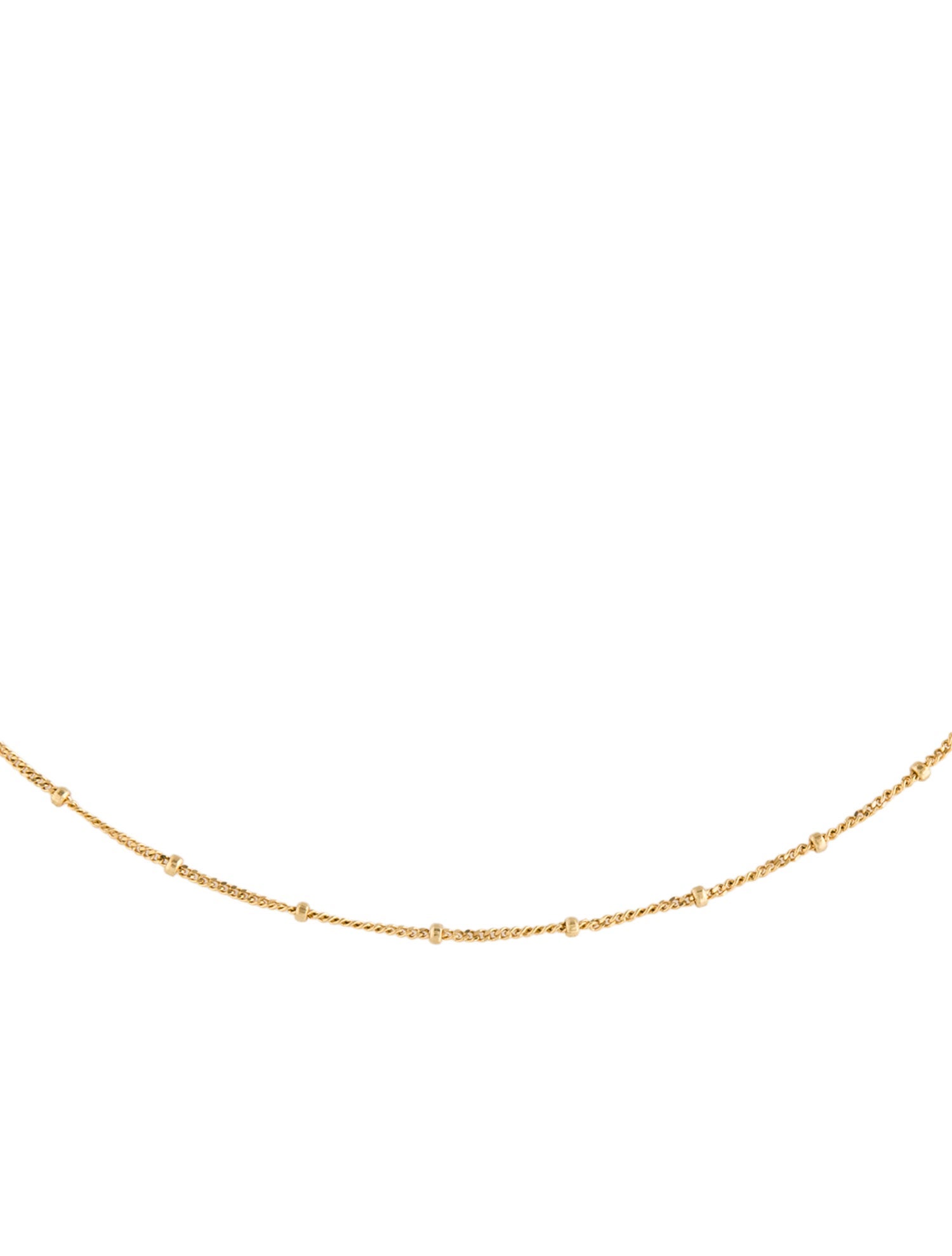 Mejuri 14K Spheres Chain Necklace