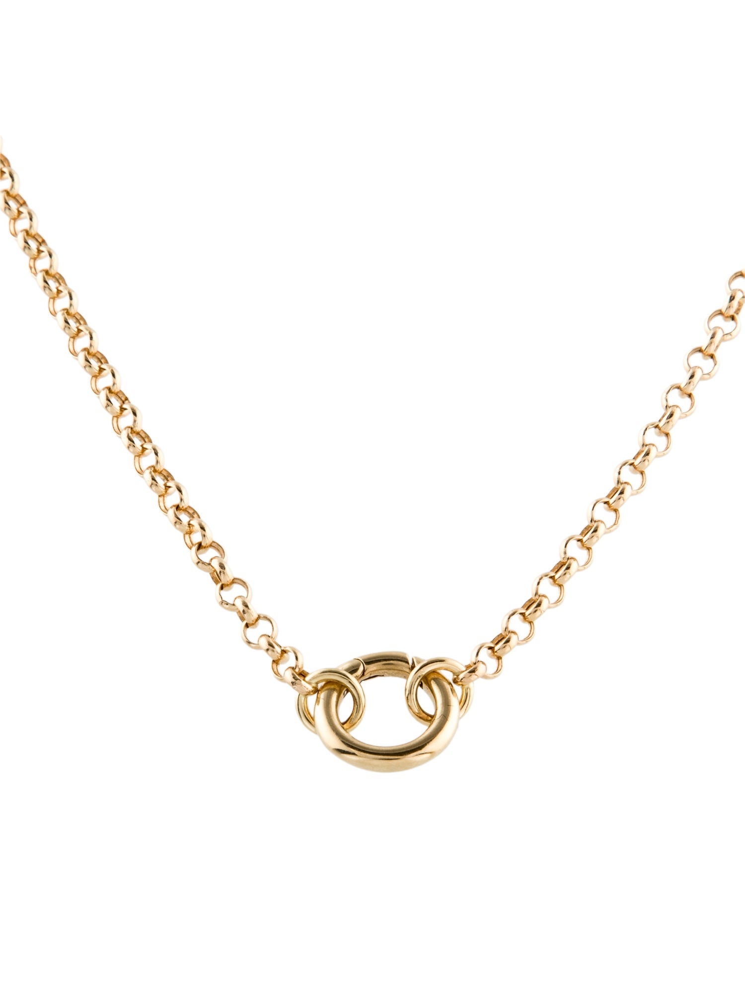Mejuri 14K Rolo Chain Necklace