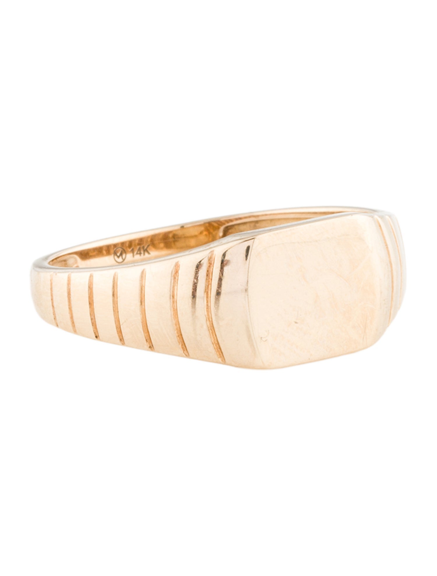Mejuri 14K Signet Ring