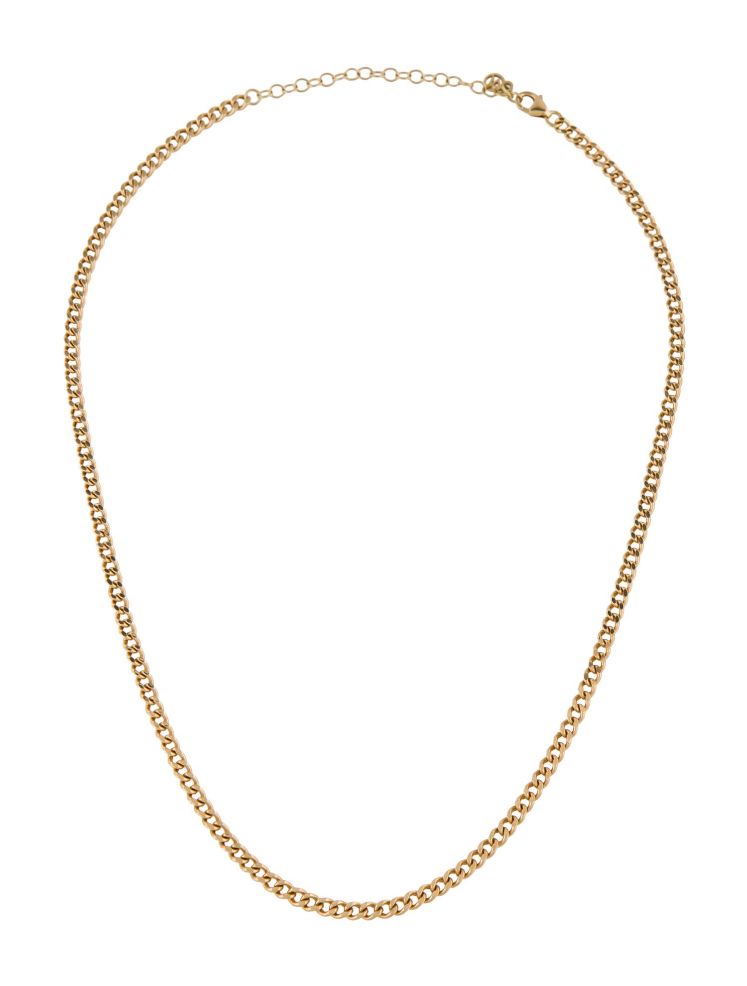 Mejuri 14K Curb Chain Necklace