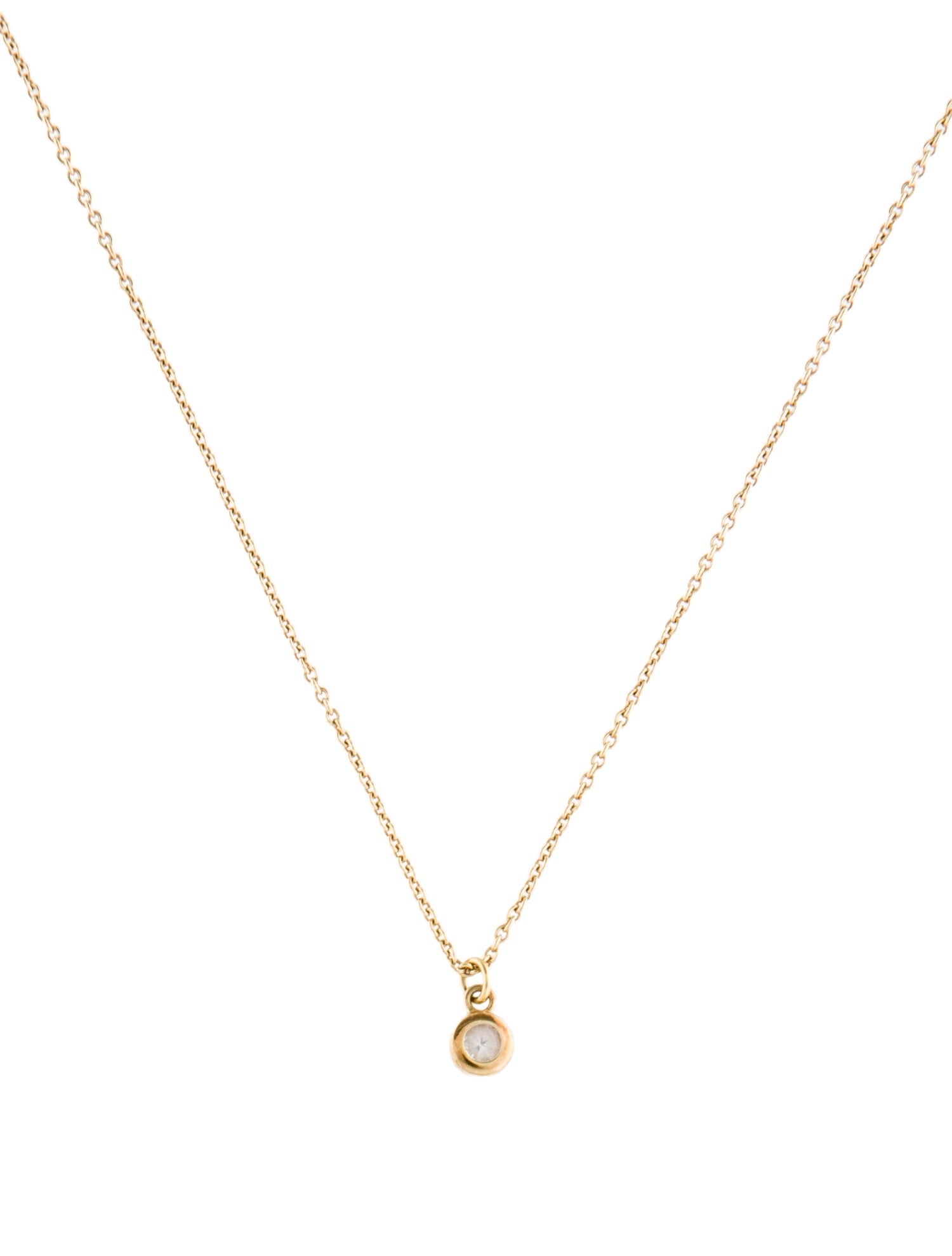 Mejuri Sapphire Sia Birthstone Pendant Necklace