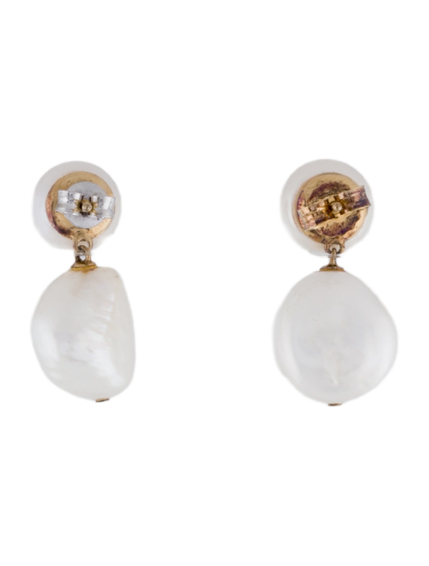 Mejuri Pearl Drop Earrings