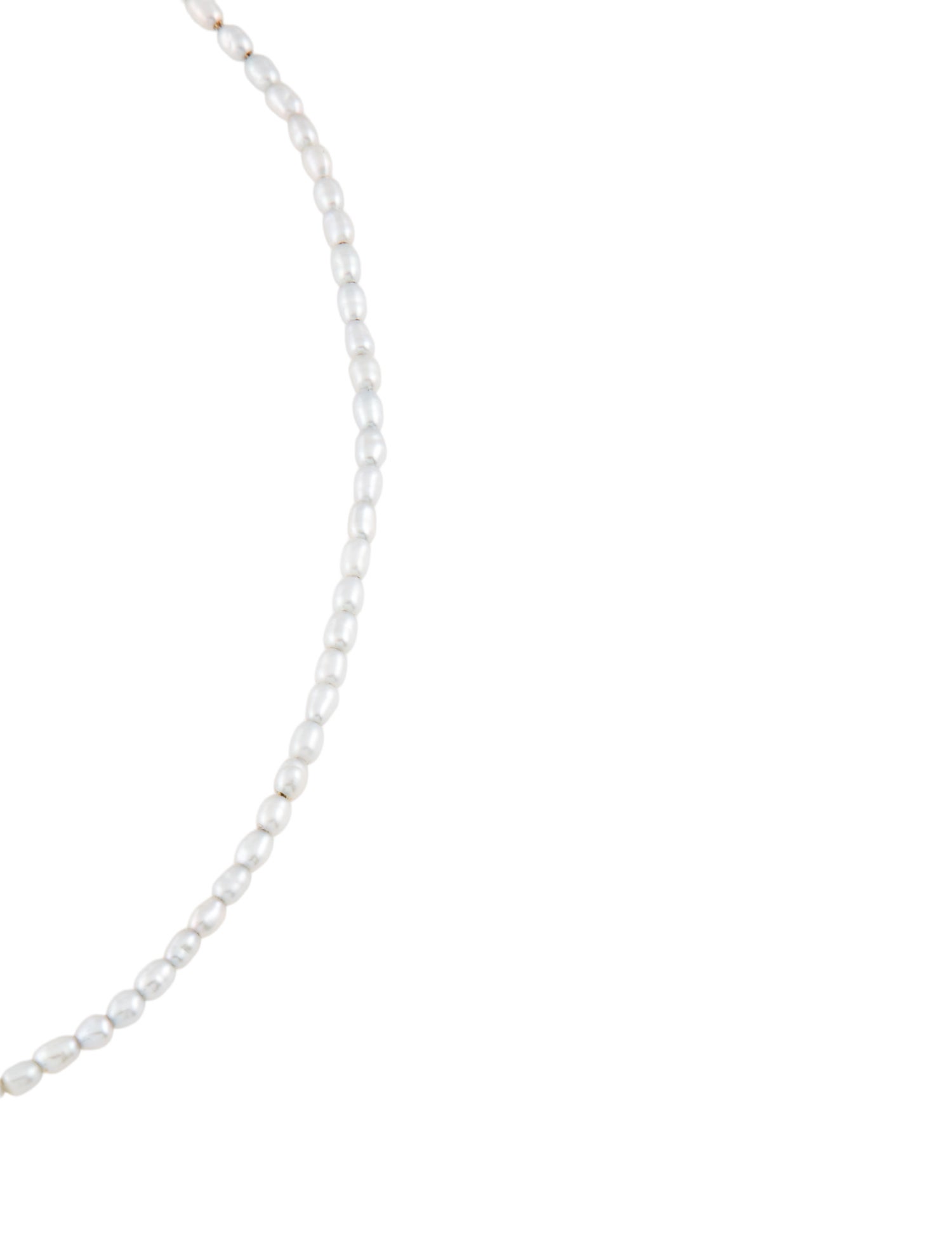 Mejuri Cultured Pearl Tiny Bead Necklace