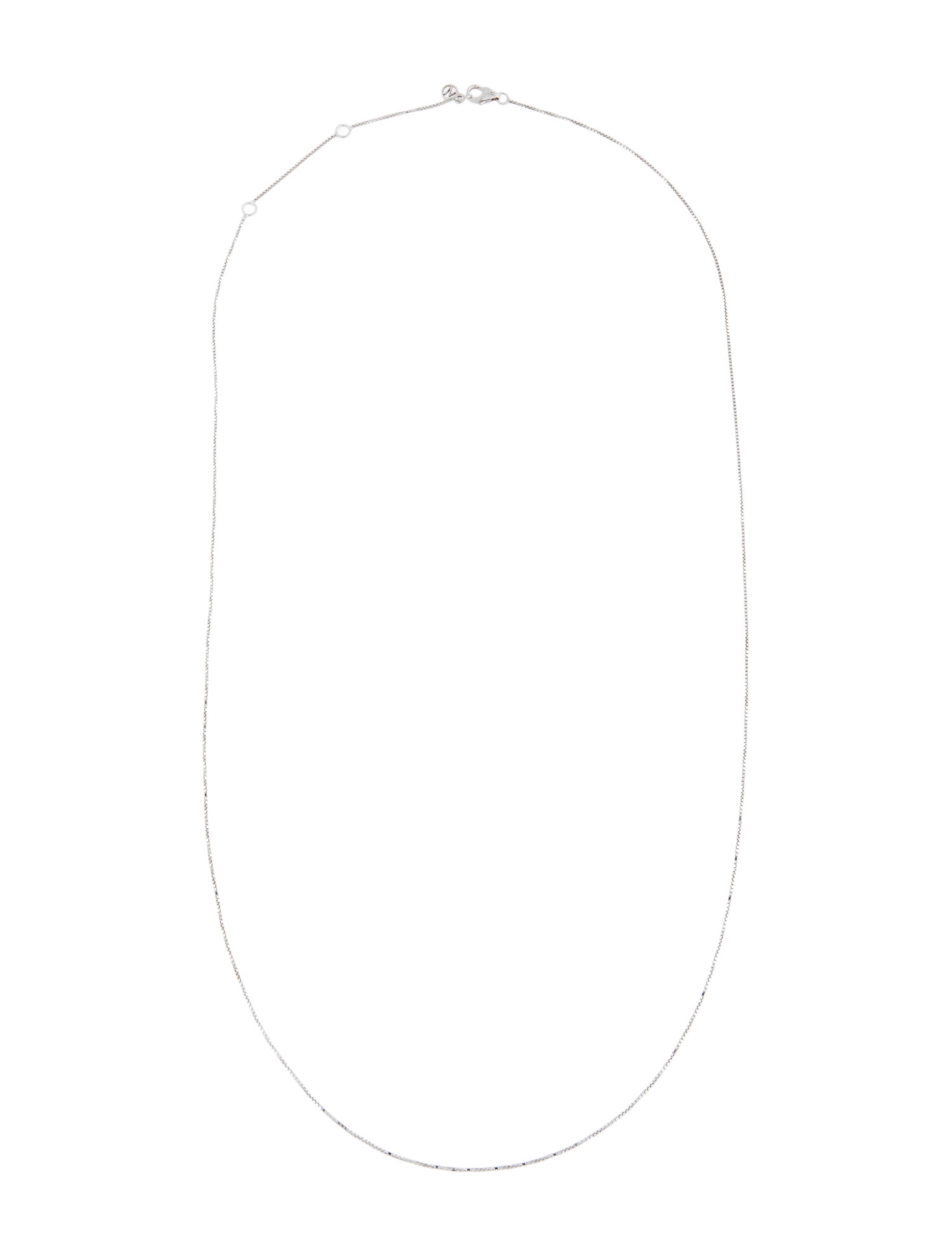 Mejuri 14K Baby Box Chain Necklace