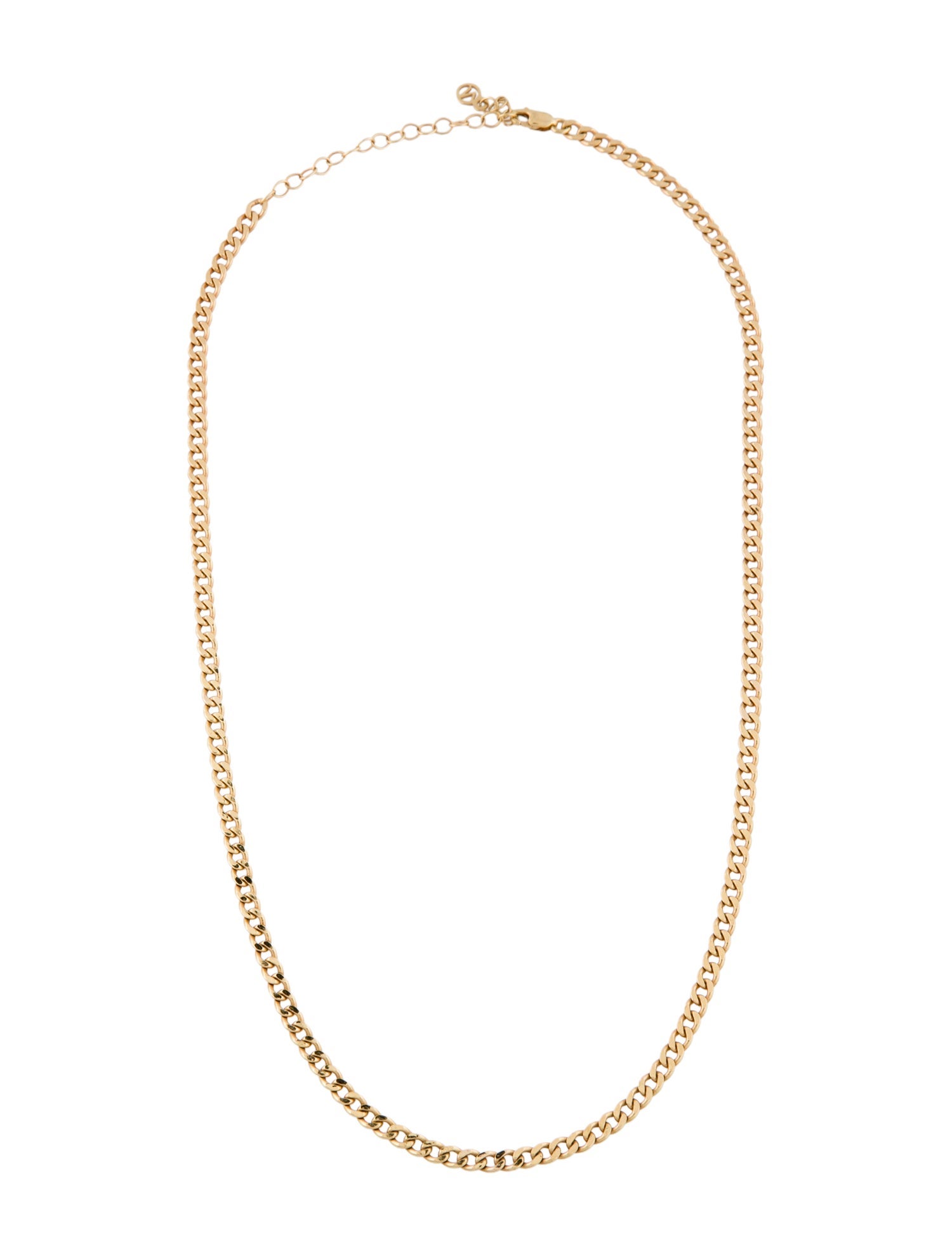 Mejuri 14K Curb Chain Necklace