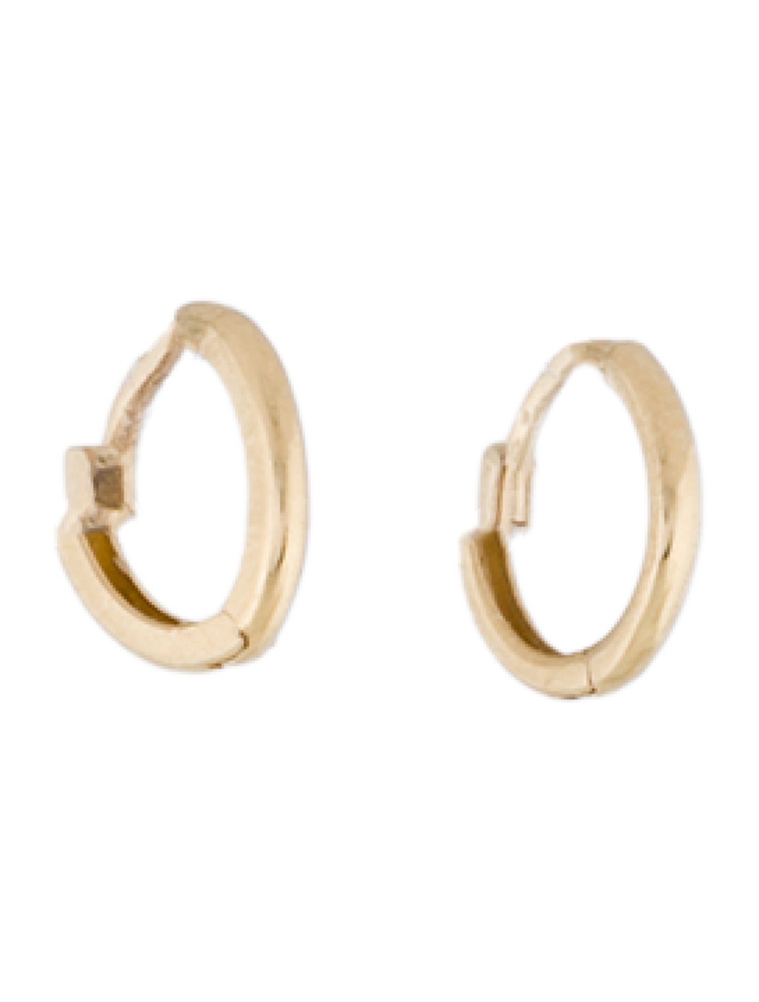 Mejuri 14K Mini Hoop Huggies
