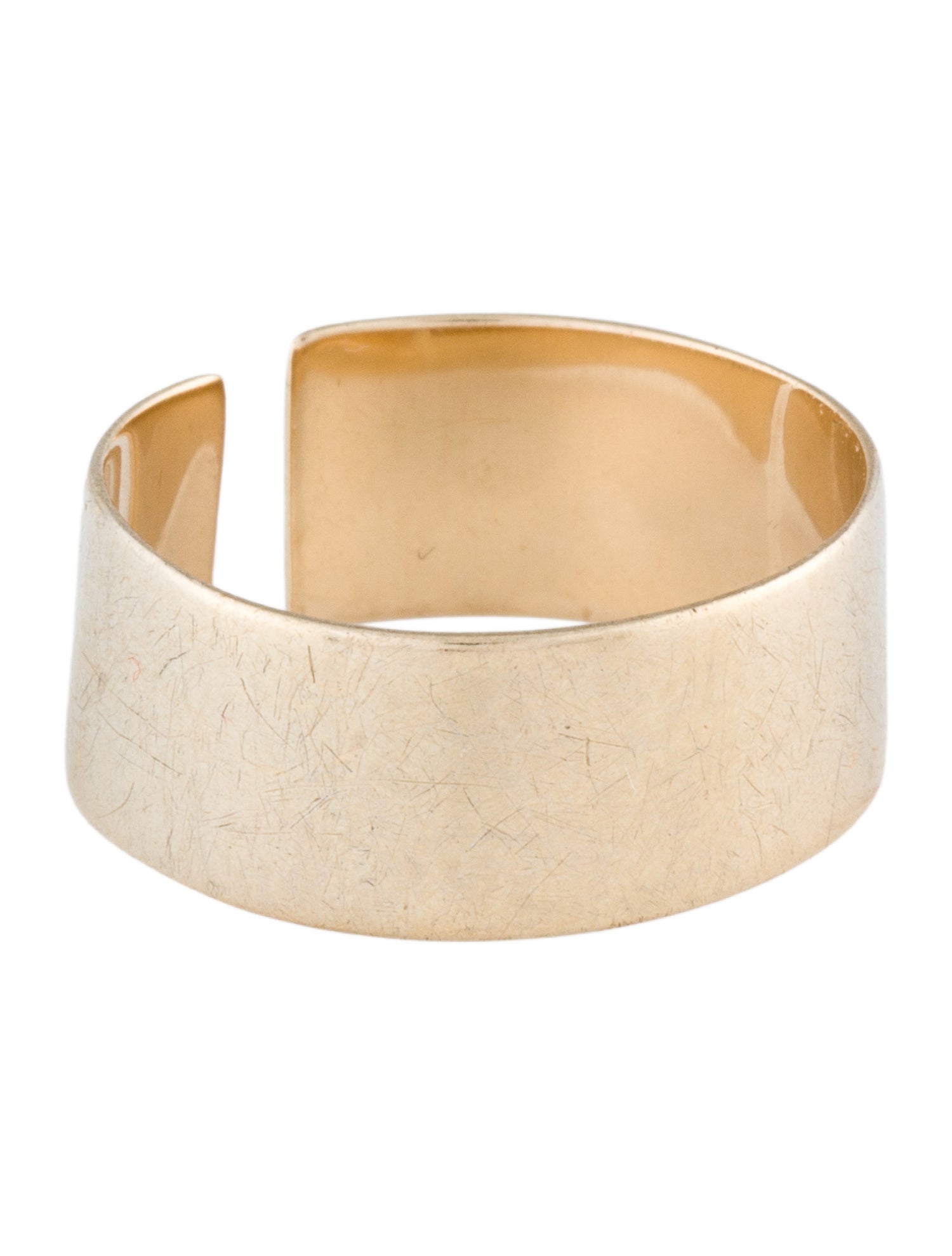 Mejuri 14K Wide Split Cigar Band