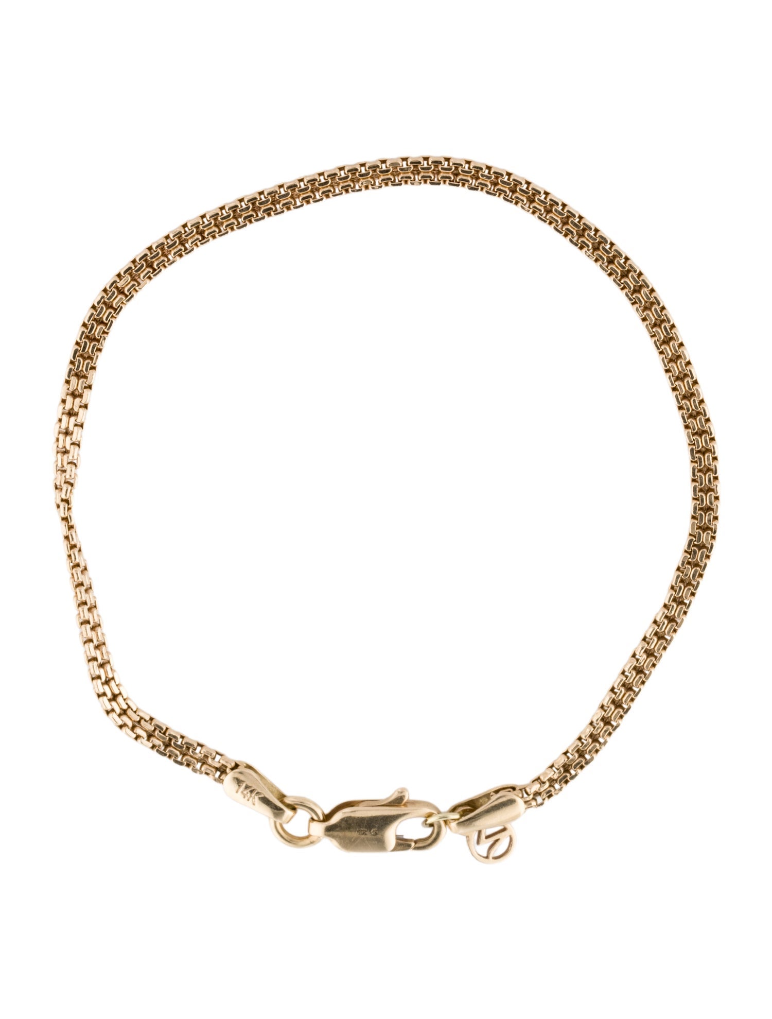 Mejuri 14K Timepiece Chain Bracelet