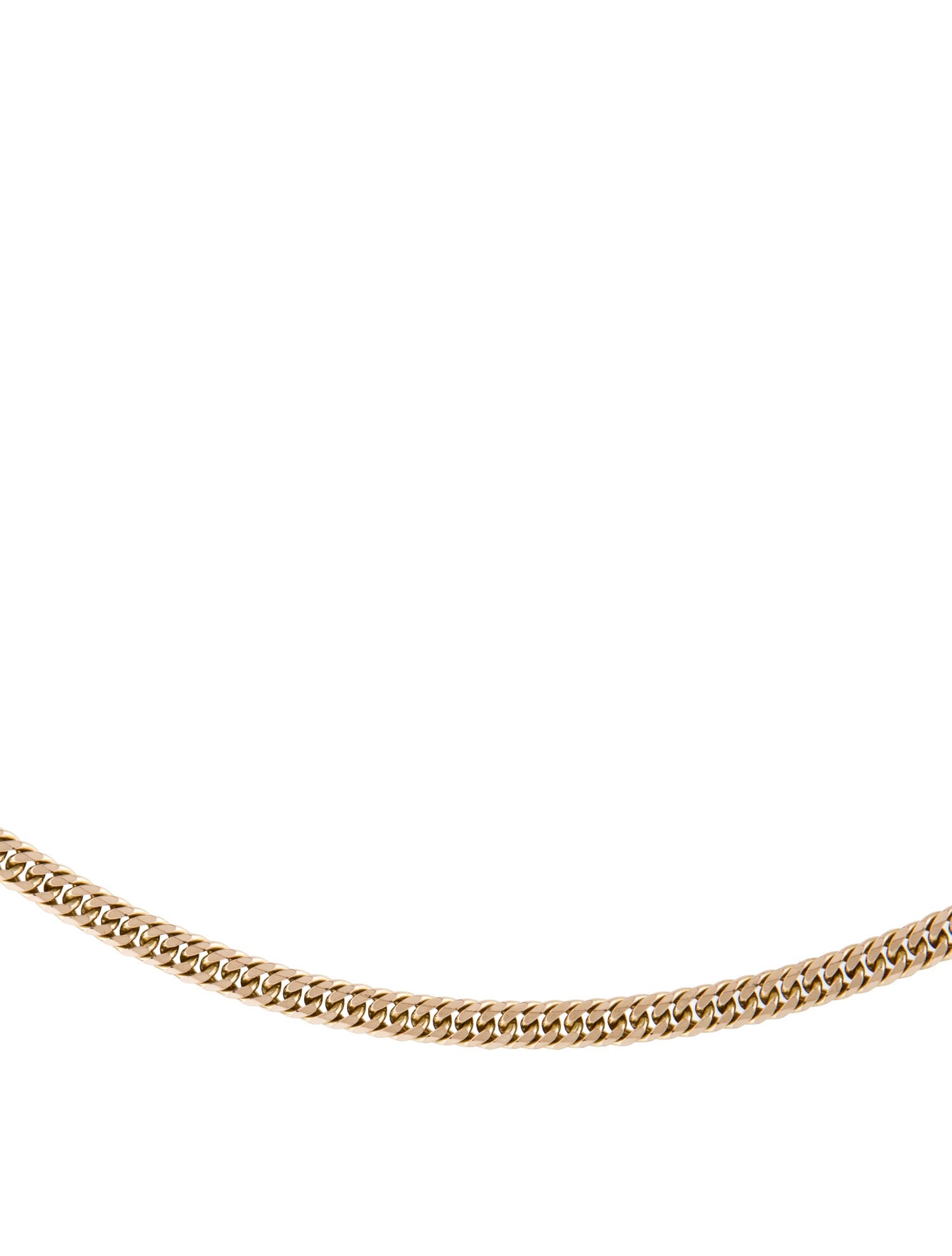 Mejuri Flat Curb Chain Necklace