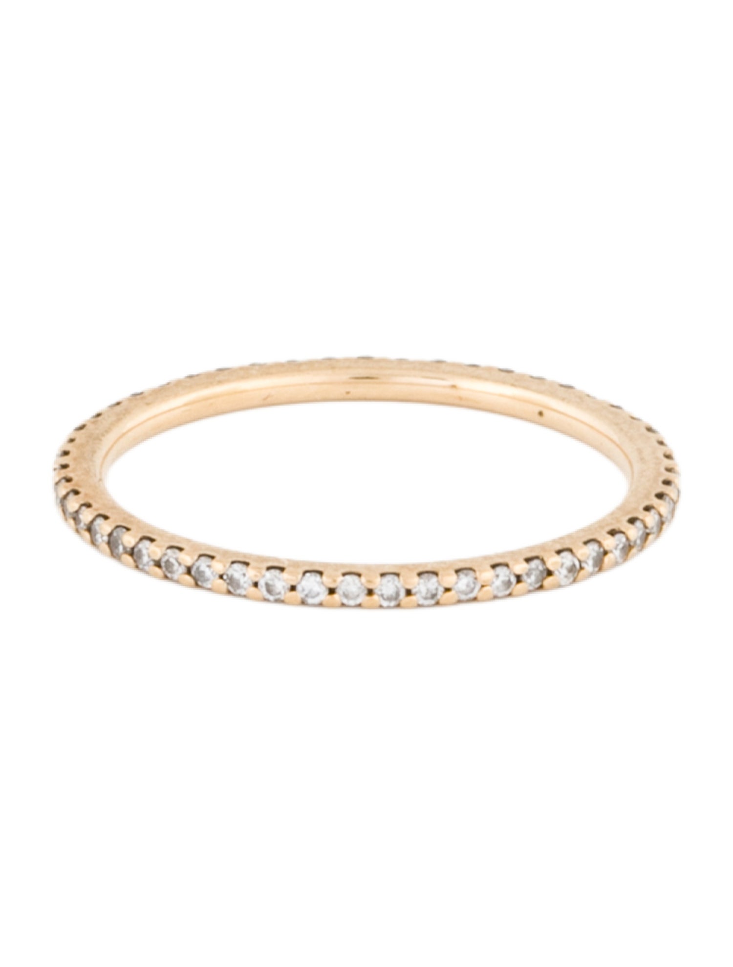 Mejuri Slim Diamond Eternity Band