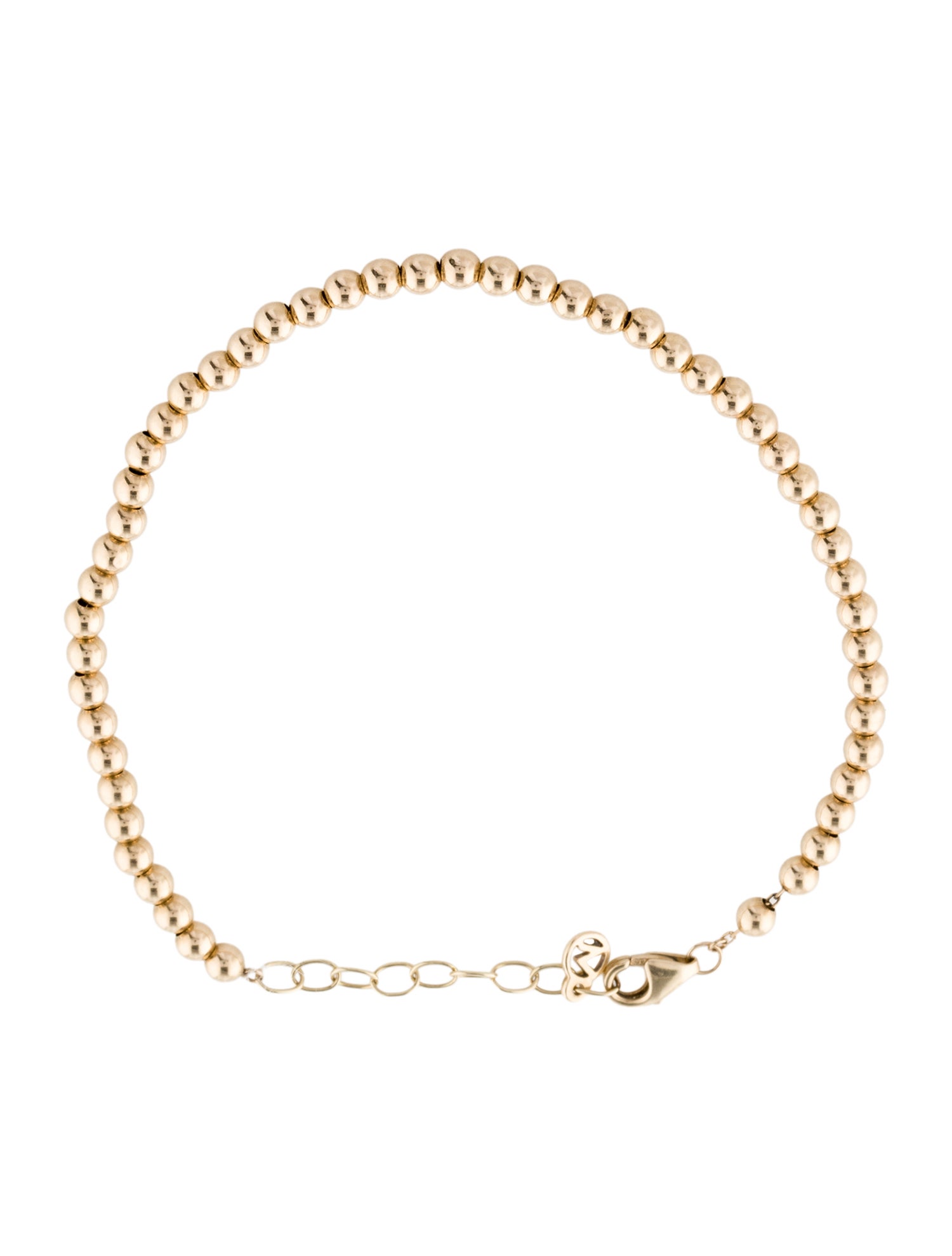Mejuri 14K Bold Spheres Link Bracelet