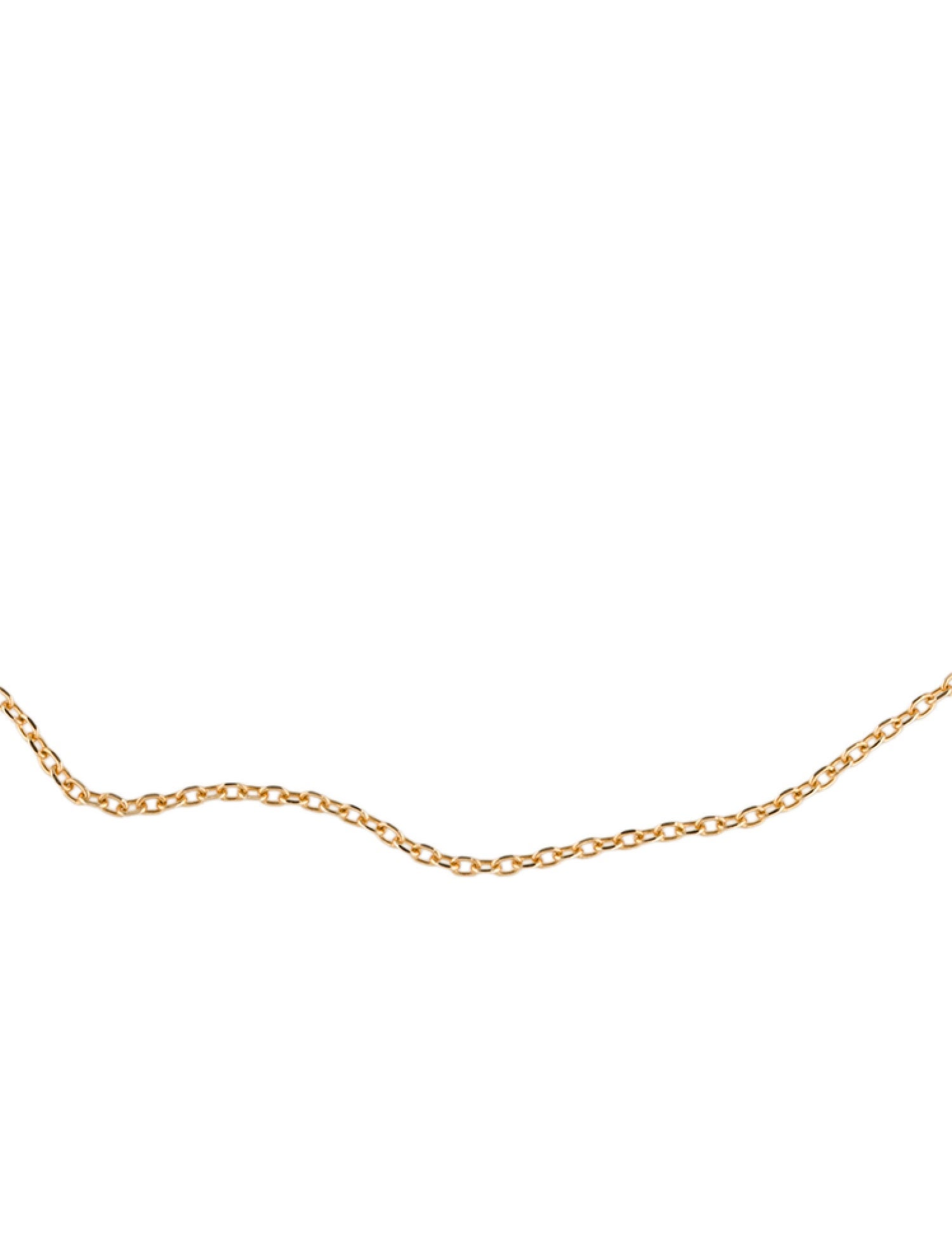 Mejuri 14K Chain Anklet Bracelet
