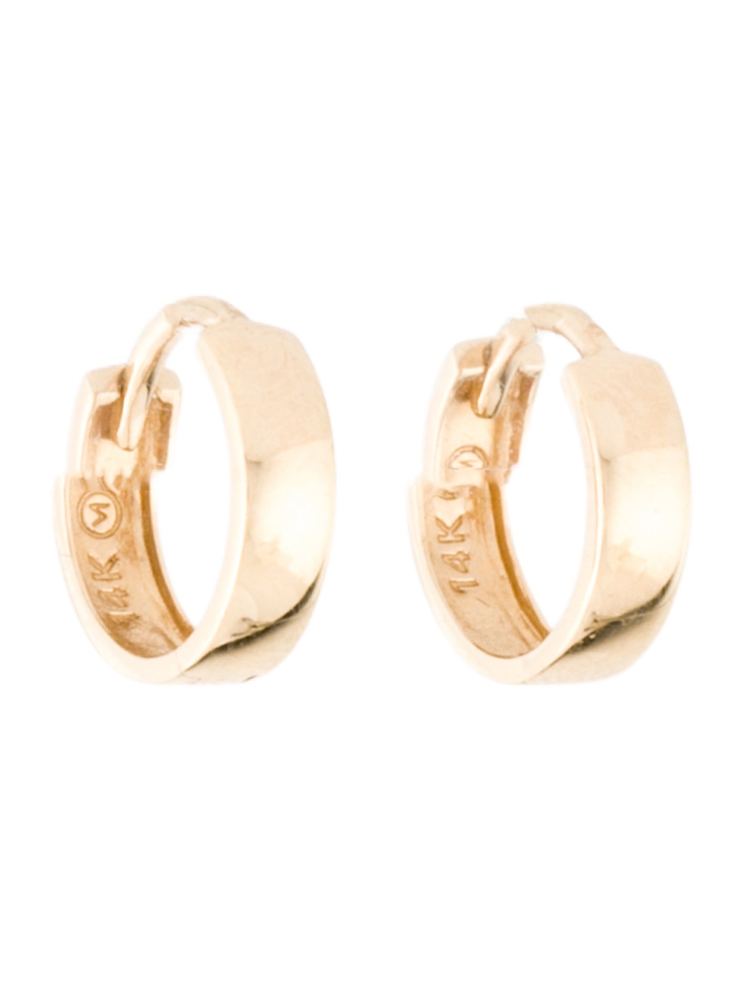 Mejuri 14K Bold Huggie Hoops