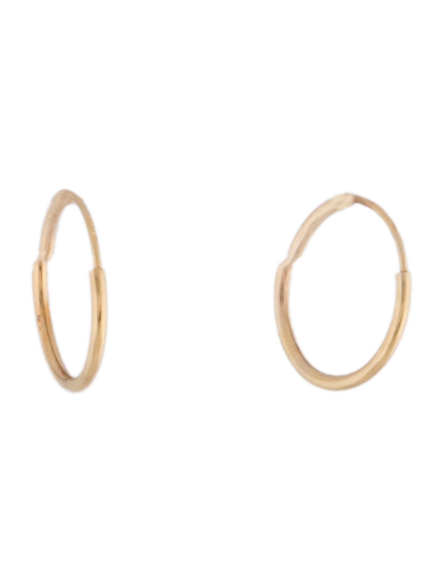 Mejuri 14K Hoop Earrings