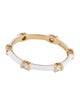 Melissa Kaye 18K Diamond & Enamel Zea Band